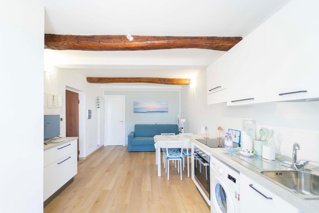 105 - La Casa Di Jacopo, Fronte E Vista Mare In Centro A Riva Trigoso, 20 Metri Dalla Spiaggia Sestri Levante Exterior foto